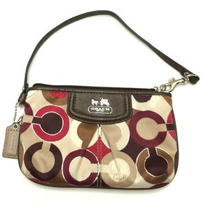 COACH Satin Wristlet